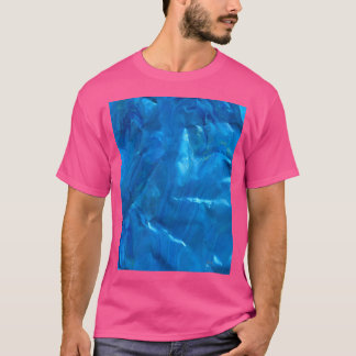 Blue Ridge Mountains schilderij 8417 Honkbal Sleev T-shirt