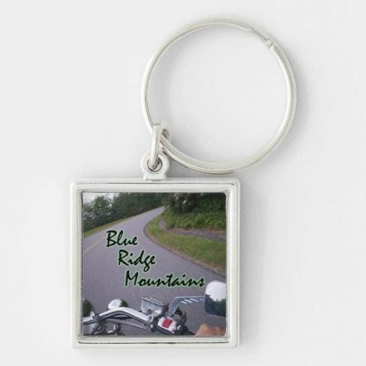 Blue Ridge Mountains Sleutelhanger (Voorkant)