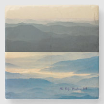 Blue Ridge Mountains Virginia Stenen Onderzetter
