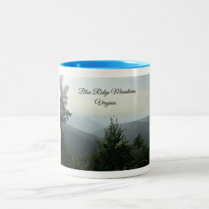Blue Ridge Mountains, Virginia Tweekleurige Koffiemok