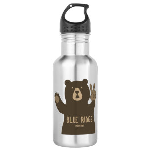 Blue Ridge Mountains Vredesbeer Waterfles