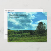 Blue Ridge Parkway bij Floyd, Virginia Briefkaart (Voorkant / Achterkant)