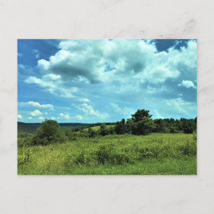 Blue Ridge Parkway bij Floyd, Virginia Briefkaart
