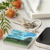 Blue Ridge Parkway bij Floyd, Virginia Sleutelhanger (Voorkant Rechts)