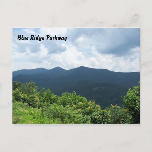 Blue Ridge Parkway Briefkaart (Voorkant)