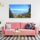 Blue Ridge Parkway Canvas Afdruk (Insitu (Woonkamer))