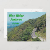 Blue Ridge Parkway - carte postale (Devant / Derrière)