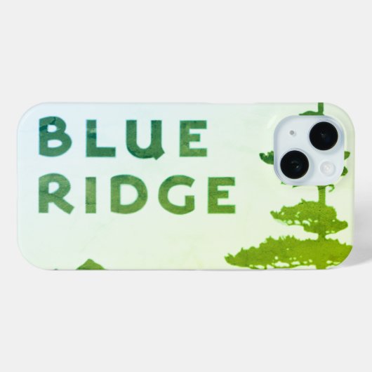 Blue Ridge Parkway Case-Mate iPhone Case (Achterkant (horizontaal))