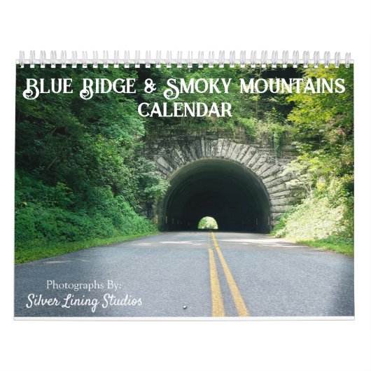Blue Ridge Parkway et Smoky Mountains Calendrier (Protection)