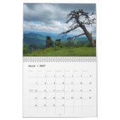 Blue Ridge Parkway et Smoky Mountains Calendrier (Mar 2027)