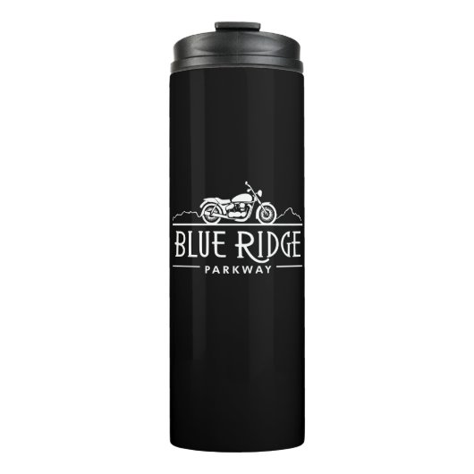 Blue Ridge Parkway Motorcycle Thermosbeker (Voorkant)