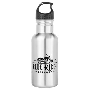 Blue Ridge Parkway Motorcycle Waterfles