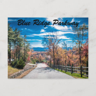 Blue Ridge Parkway NC Briefkaart