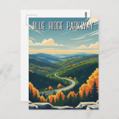  Blue Ridge Parkway Souvenir Briefkaart (Voorkant / Achterkant)