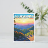 Blue Ridge Parkway Souvenir Briefkaart (Staand voorkant)