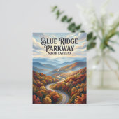 Blue Ridge Parkway USA Briefkaart (Staand voorkant)