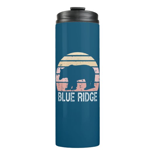 Blue Ridge Retro Beer Thermosbeker (Voorkant)