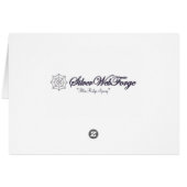 Blue Ridge Spring Card (Achterkant Horizontaal)