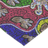 Blue Ringed Octopus Dot Art Tafelkleed (Gekanteld)