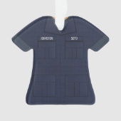 Blue Ripstop Uniform Occupation personnalisée (devant)