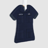 Blue Ripstop Uniform Occupation personnalisée (devant)