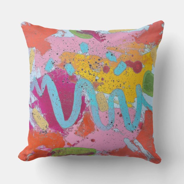 Blue River 20 x 20 Oreiller extérieur (Recto)