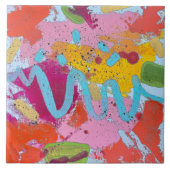 Blue River 6 x 6 Carreaux en céramique (Devant)