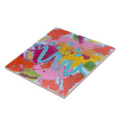 Blue River 6 x 6 Carreaux en céramique (Côté)