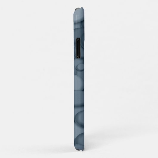 Blue River Rock Monogram Case-Mate iPhone Case (Achterkant/rechts)