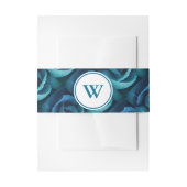 BLUE ROOS - Aangepaste zakelijke activiteiten Uitnodigingen Wikkel (Voorkant Voorbeeld)