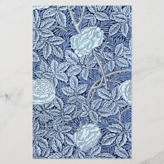 Blue Roos Dream Briefpapier (Voorkant)