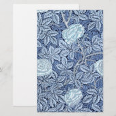 Blue Roos Dream Briefpapier (Voorkant / Achterkant)
