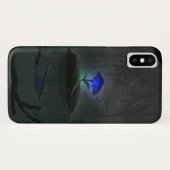 Blue Roos iPhone Case-Mate Case (Achterkant (horizontaal))