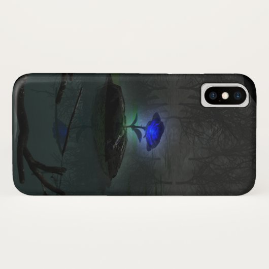 Blue Roos iPhone Case-Mate Case (Achterkant (horizontaal))