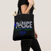 Blue Roos Police Wife Tote Bag (Dichtbij)