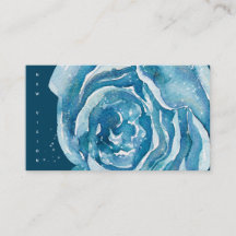 Blue Roos Sparkle US Visitekaartje