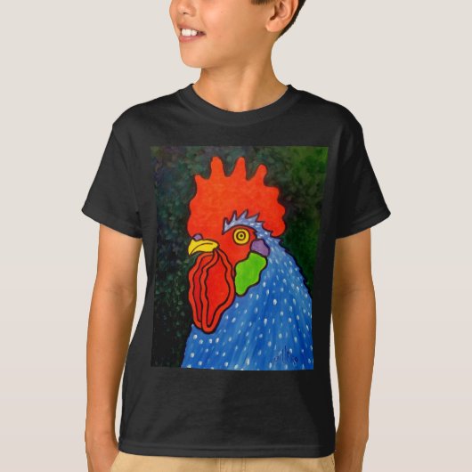 Blue Rooster 14 T-shirt (Voorkant)