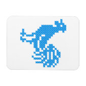 Blue Rooster Magneet (Horizontaal)