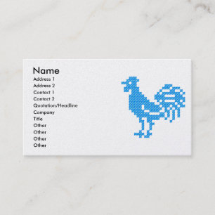 Blue Rooster Visitekaartje