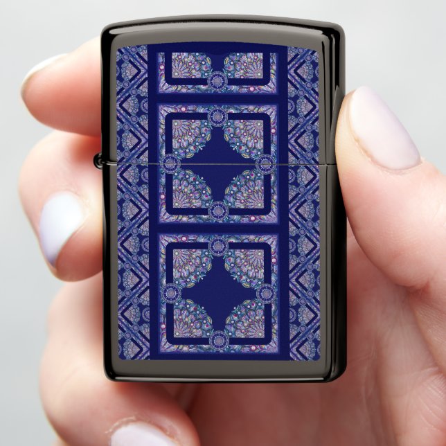 Blue Rosace (In Hand)