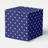 Blue Rosace Bedankdoosjes (Achterkant)
