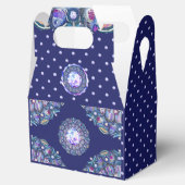 Blue Rosace Bedankdoosjes (Geopend)