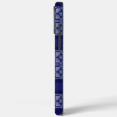 Blue Rosace Case-Mate iPhone Case (Achterkant / Links)