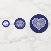 Blue Rosace Confetti (Voorkanten)