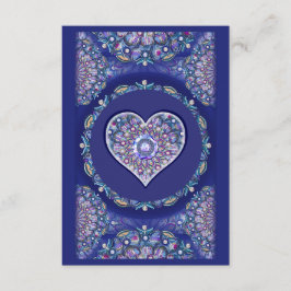 Blue Rosace Informatiekaartje