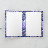 Blue Rosace Kaart (Binnen)