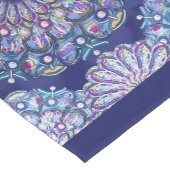 Blue Rosace Korte Tafelloper (Hoek)