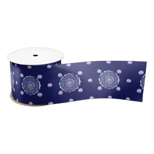 Blue Rosace Lint