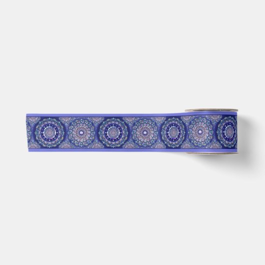 Blue Rosace Lint (Voorkant)