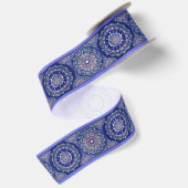 Blue Rosace Lint (Achterkant)